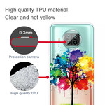 Xiaomi Mi 10T Lite Transparent Watercolor Tree Case
