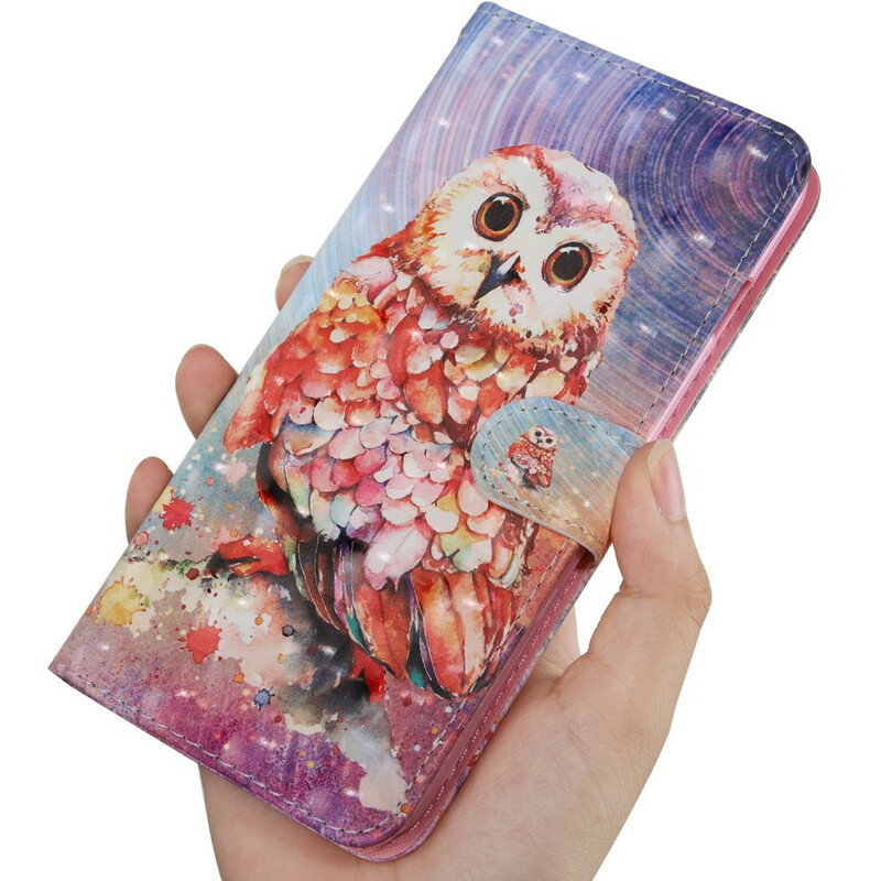 Case Samsung Galaxy A20s Owl the Painter