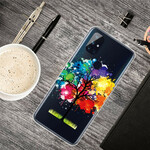 OnePlus Nord N10 Transparent Watercolor Tree Case