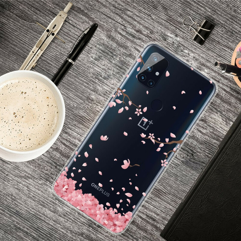 OnePlus Nord N10 Case Branches with Flowers