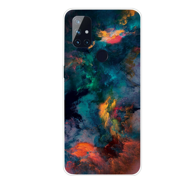 OnePlus Nord N10 Case Colored Clouds