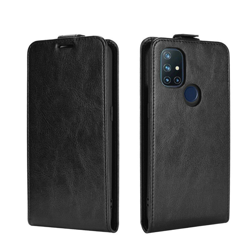 OnePlus Nord N10 Leather Effect Case Vertical Flap