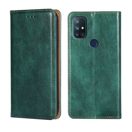 Flip Cover OnePlus Nord N10 Style Cuir Fin