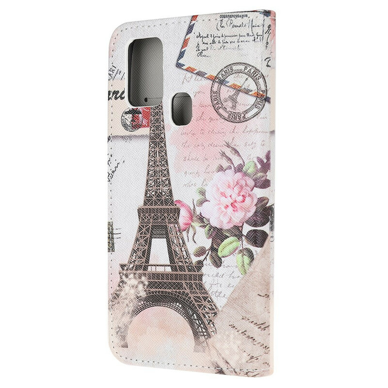 OnePlus Nord N100 Retro Eiffel Tower Case