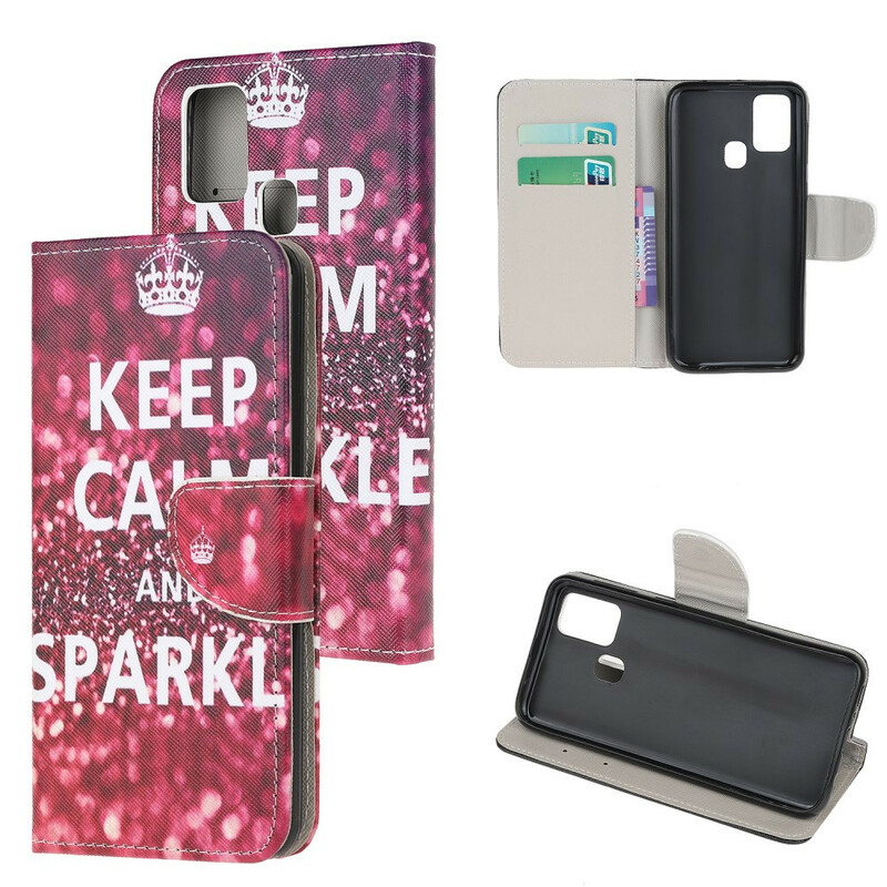 Cover OnePlus Nord N100 Keep Calm and Sparkle