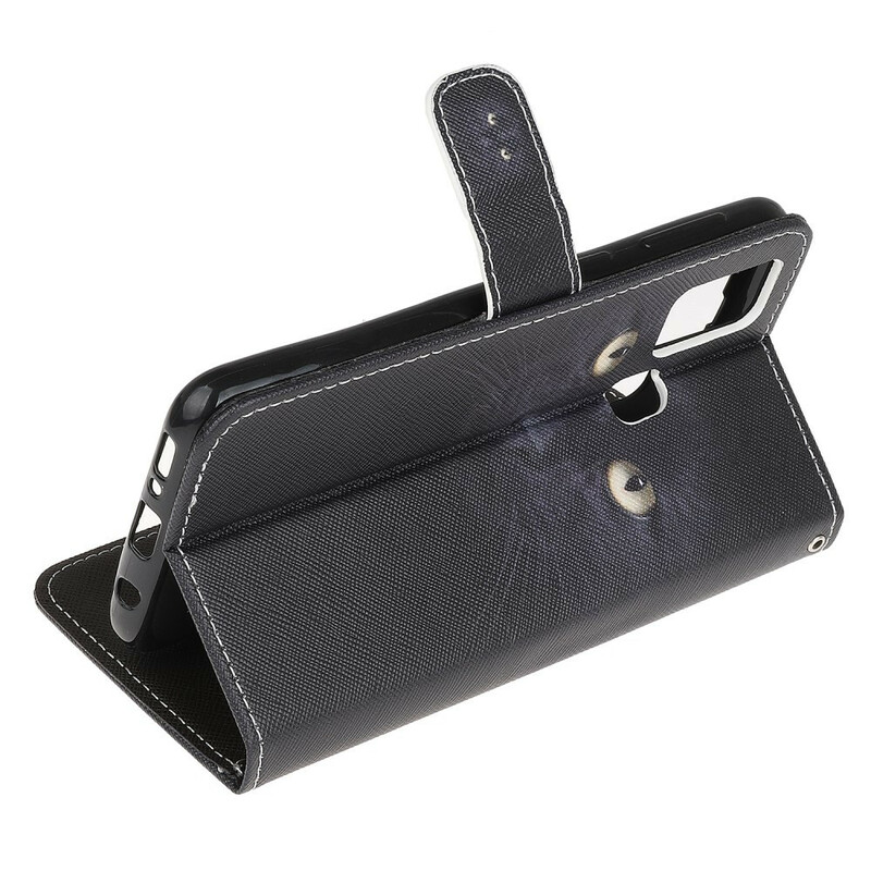 OnePlus N100 Black Cat Eye Lanyard Case