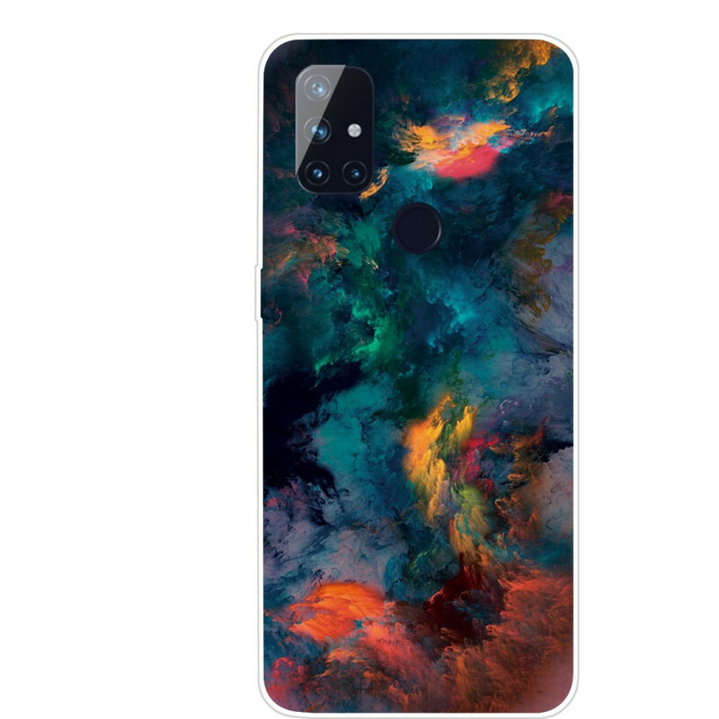 OnePlus Nord N100 Case Colored Clouds