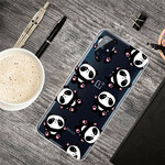 Case OnePlus Nord N100 Top Pandas Fun