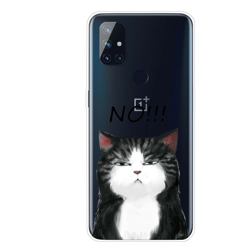 OnePlus Nord N100 Case The Cat That Says No