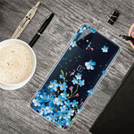 OnePlus Nord N100 Blue Flowers Case