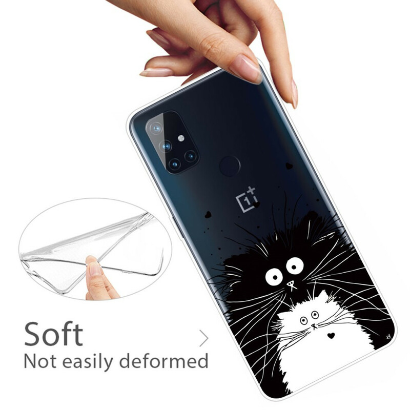 OnePlus Nord N100 Case Look at the Cats