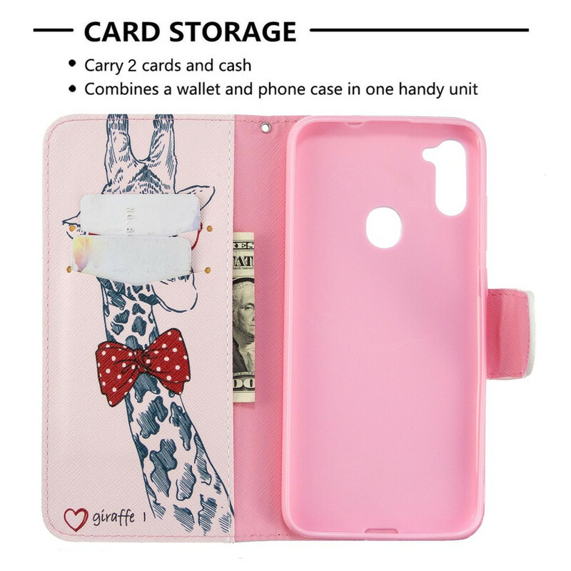 Cover Samsung Galaxy M11 Girafe Intello