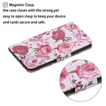 Case Samsung Galaxy M11 Magistral Flowers with Strap