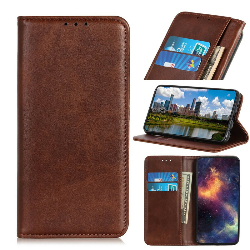 Flip Cover Sony Xperia 5 II Split Leather Elegance