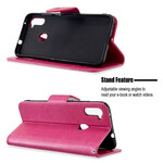 Case Samsung Galaxy M11 Butterflies in Flight with Strap