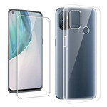 OnePlus Nord N100 Case Combo Case and Tempered Glass Screen