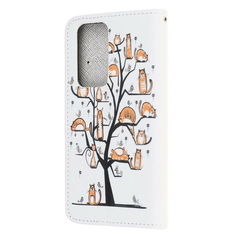 Honor 10X Lite Funky Cats Strap Case