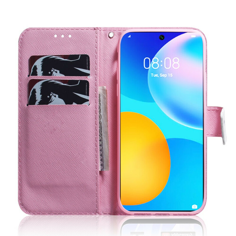Case Huawei P smart 2021 A Pink Flower