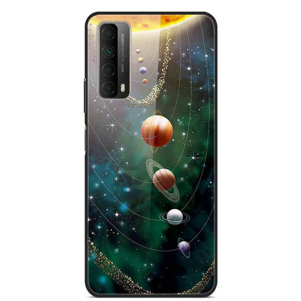Huawei P Smart Case 2021 Tempered Glass Planet Solar System