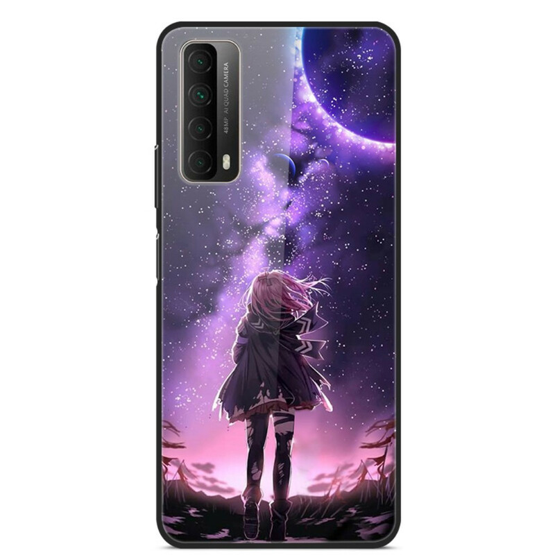 Huawei P Smart 2021 Tempered Glass Case Imaginary Landscape