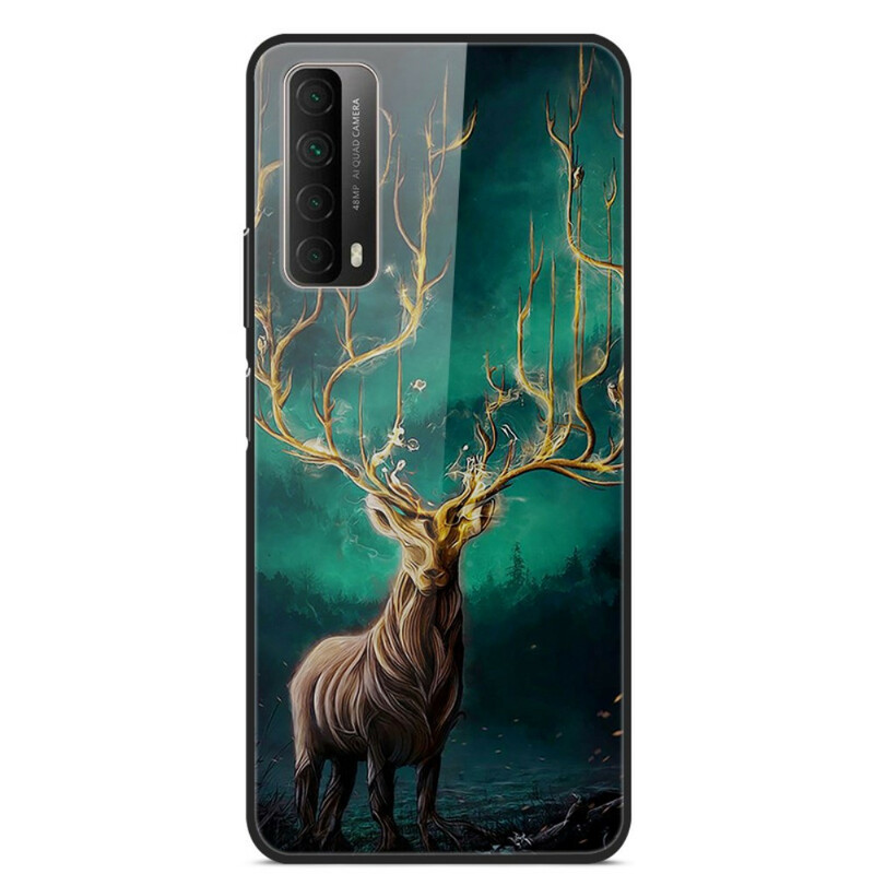 Huawei P Smart 2021 Tempered Glass Case Deer King