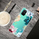 OnePlus 8T Transparent Watercolor Flower Case
