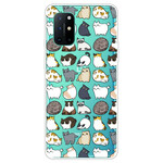 OnePlus 8T Clear Case Multiple Cats