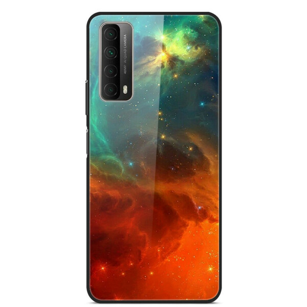 Cover Huawei P smart 2021 Sky Red and Green