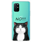 Case OnePlus 8T The Cat That Says No