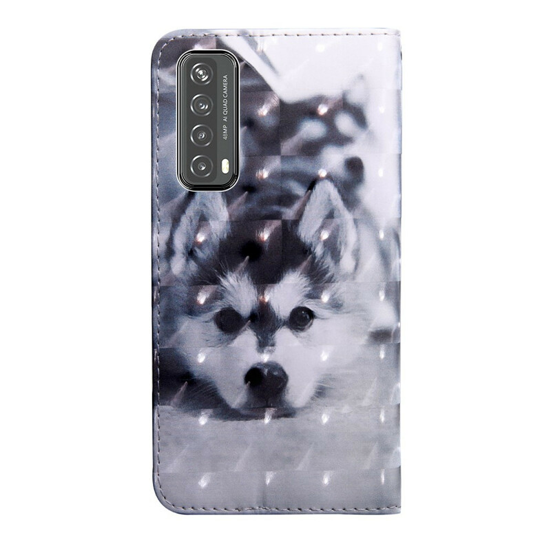 Case Huawei P Smart 2021 Light Spot Gustave the Dog