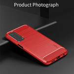 Cover Huawei P Smart 2021 Brushed Carbon Fiber MOFI