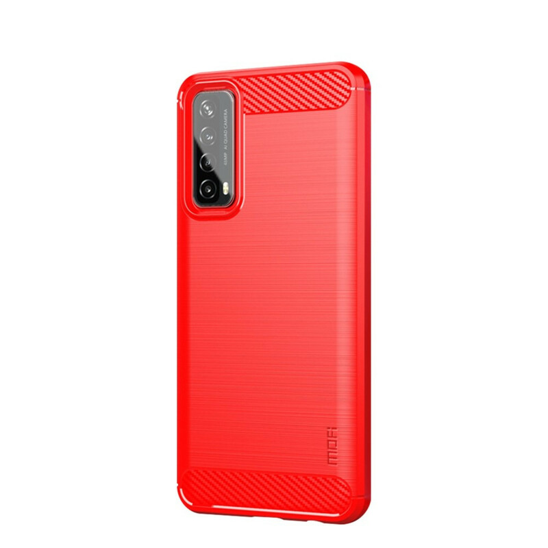 Cover Huawei P Smart 2021 Brushed Carbon Fiber MOFI