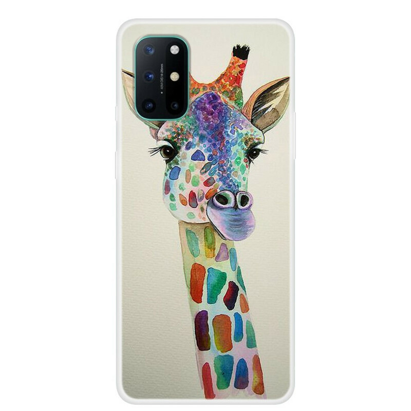OnePlus 8T Colorful Giraffe Case