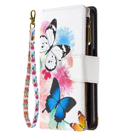 Realme 6 Zipped Pocket Butterflies