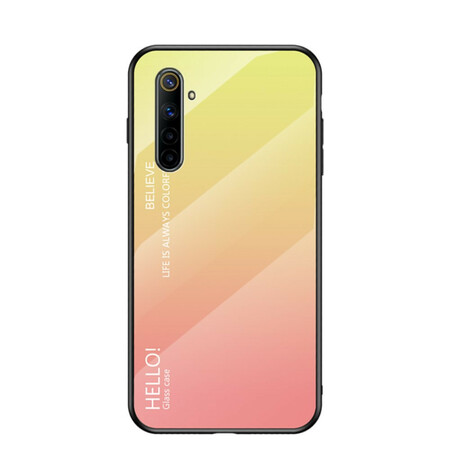 Realme 6 Hello Tempered Glass Case