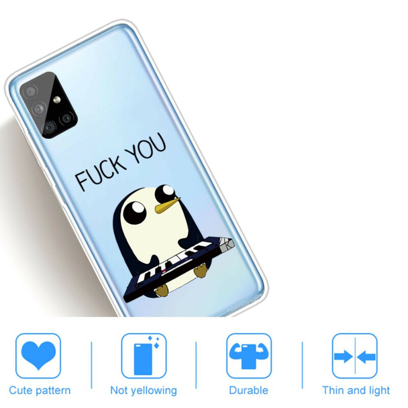 Case Samsung Galaxy A51 Pingouin Fuck You