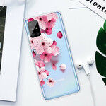 Case Samsung Galaxy A51 Small Pink Flowers