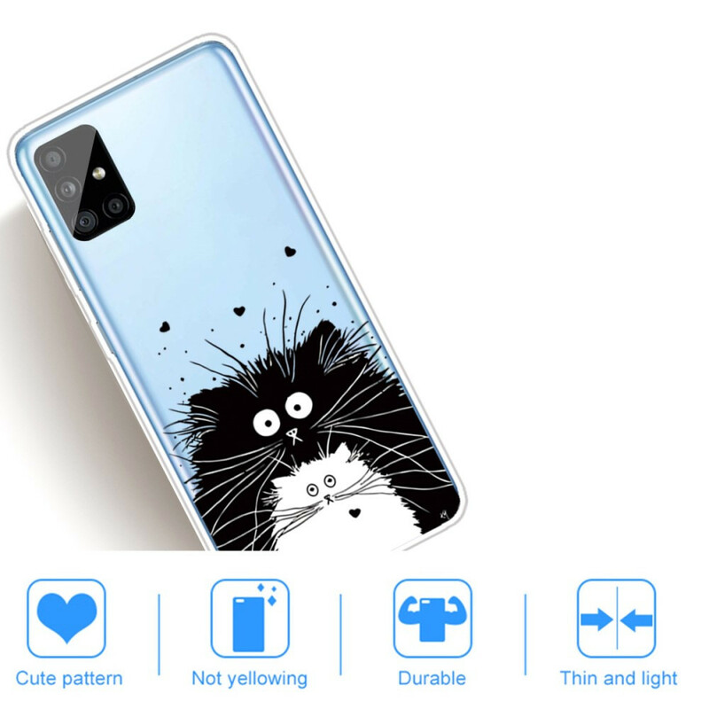 Case Samsung Galaxy A51 Look at the Cats