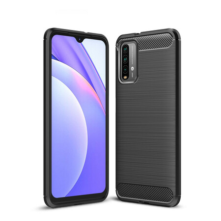 Xiaomi Poco M3 Brushed Carbon Fiber Case