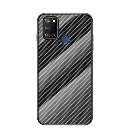 Realme 7i Carbon Fiber Tempered Glass Case
