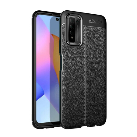 Honor 10X Lite Leather Case Lychee Effect Double Line
