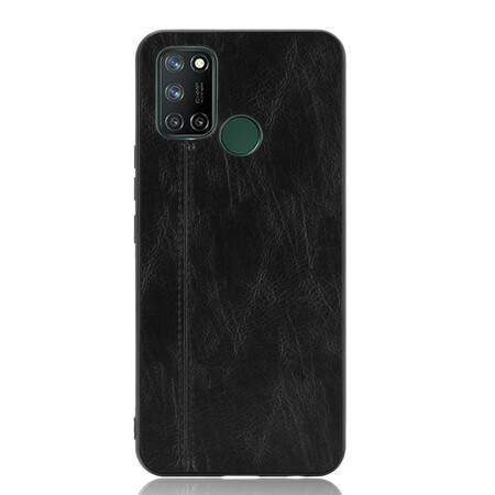 Case Realme 7i Style Cuir Coutures