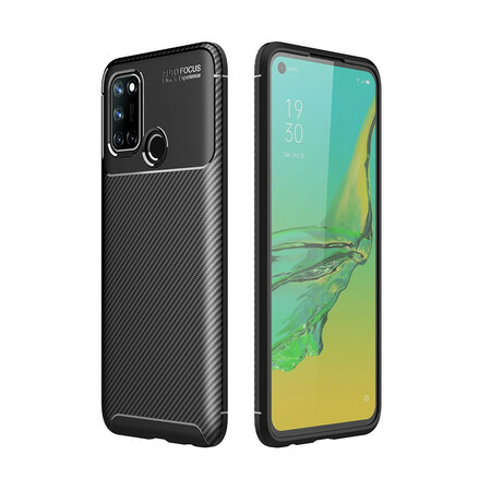 Case Realme 7i Flexible Texture Carbon Fiber