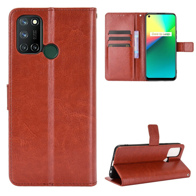 Cover Realme 7i Simili Cuir Flashy