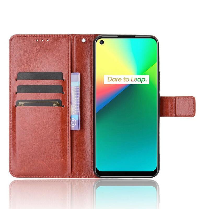 Cover Realme 7i Simili Cuir Flashy