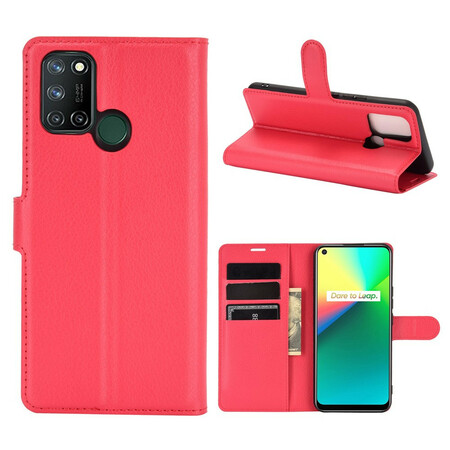 Cover Realme 7i Classic Lychee Effect