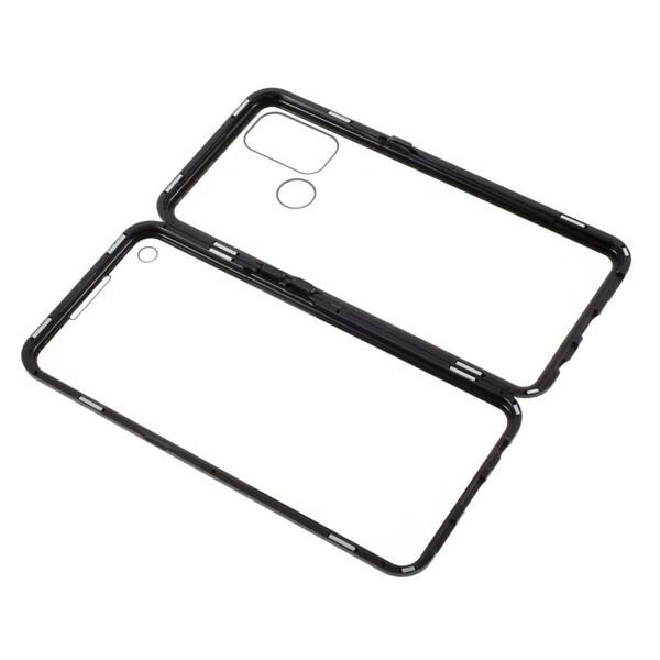 Oppo A53 / A53s Front and Rear Tempered Glass and Metal Case