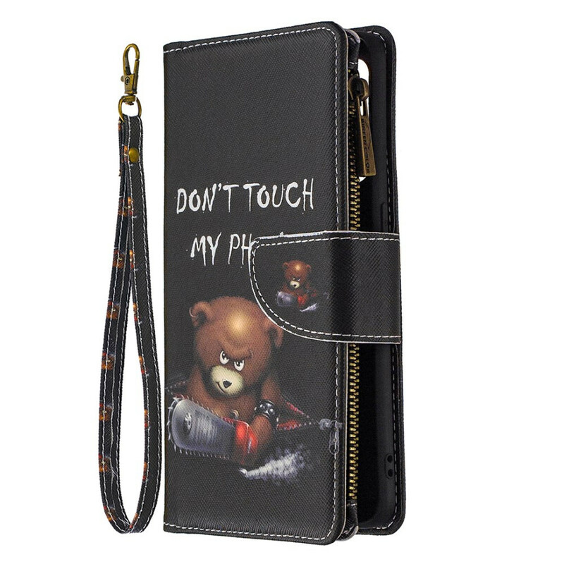 Oppo Find X2 Lite Zipped Pocket Bear Case