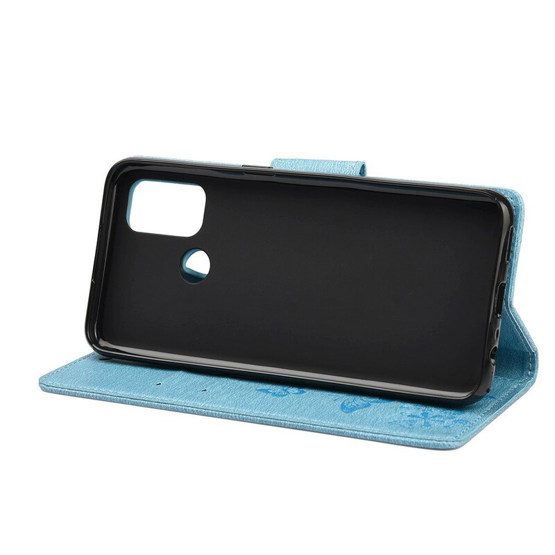 Oppo A53 / A53s Butterflies Only Case with Strap