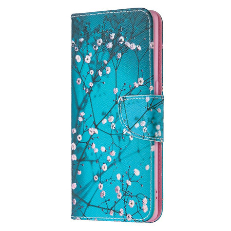 Butterflies Flowers Leather Wallet Case for Oppo Find X2 Neo - Oppo Find X2  Neo Cases - Guuds